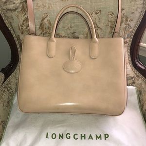 Authentic Longchamp nude purse. Like New!